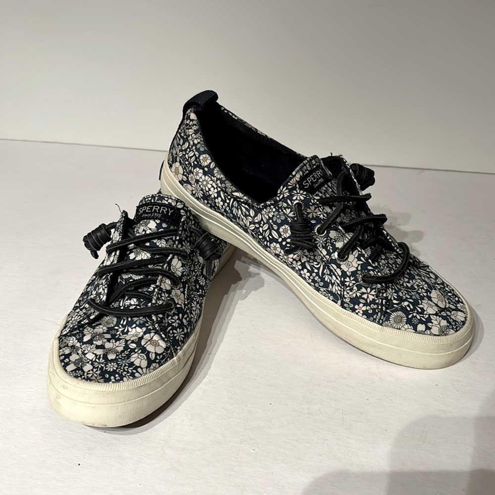 Sperry Top-sider Crest Vibe Liberty Floral Sz 6.5 sneakers